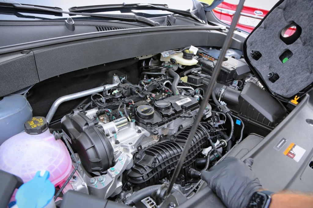 оценка состояния капота авто Geely Atlas L